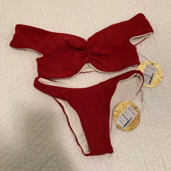 KOA NWT Catalina XS swimsuit Reversible - Picture 2 of 6